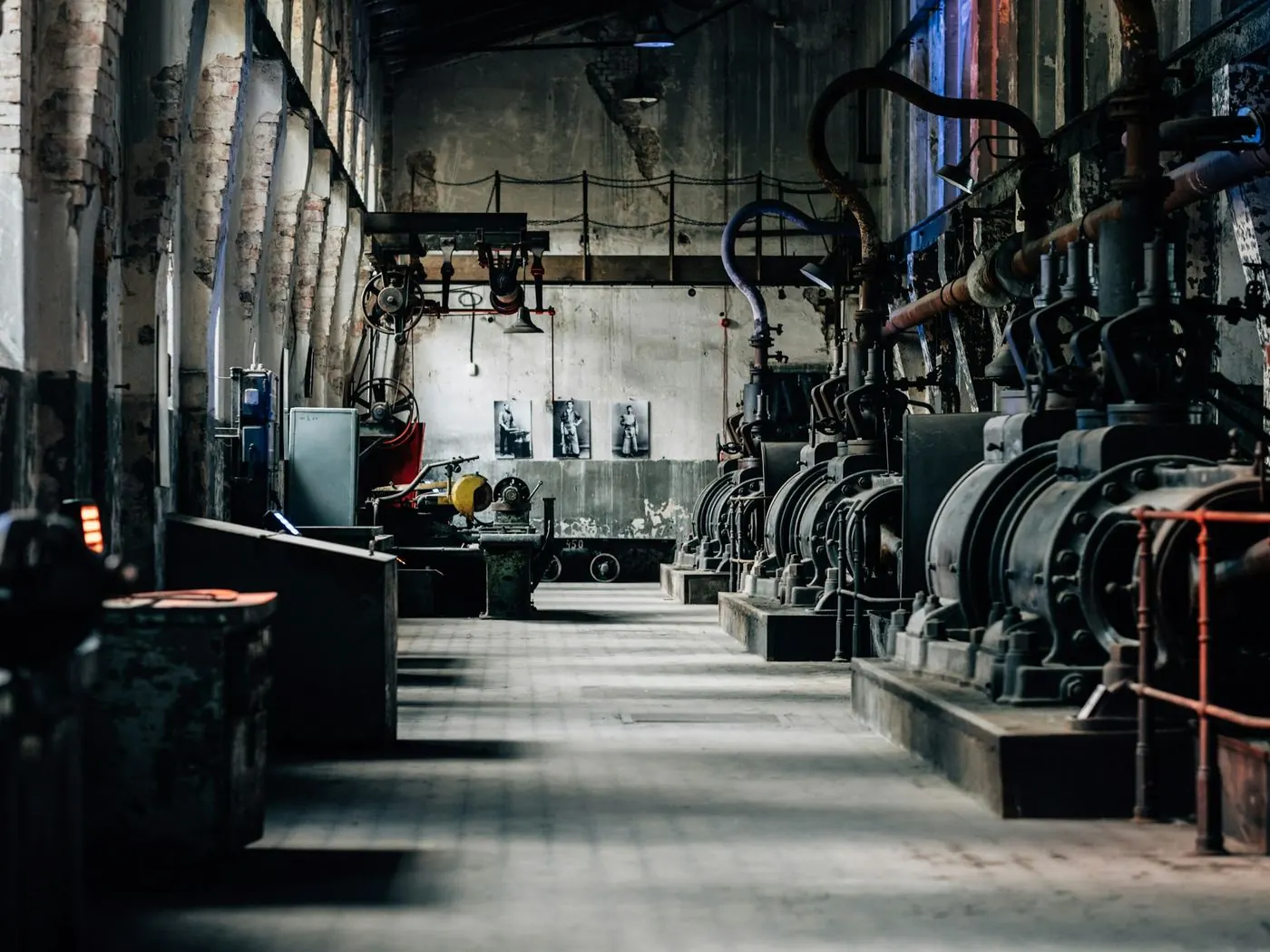 Atelier de production industrielle