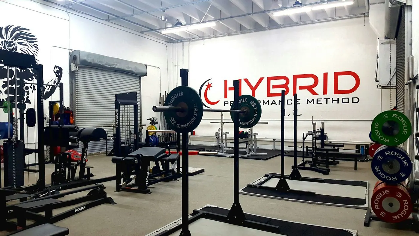 Intérieur d'une salle de sport